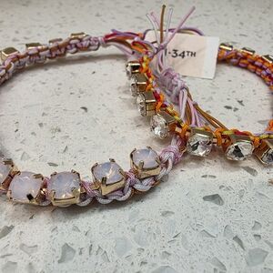 Boutique Multicolor Crystal Bracelets - New